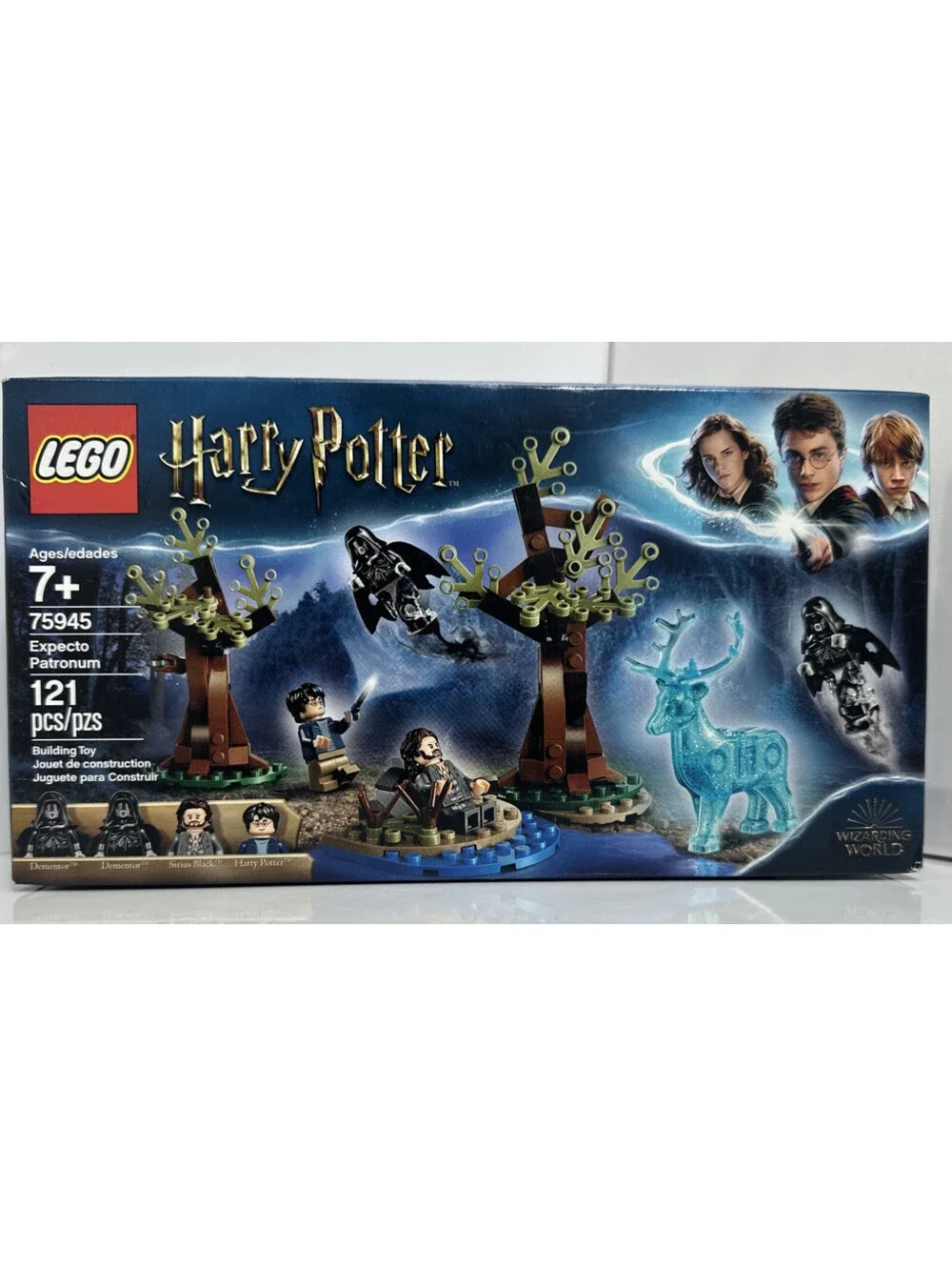 LEGO Harry Potter Expecto Patronum 75945 New Sealed Retired Set Stag Minifigures